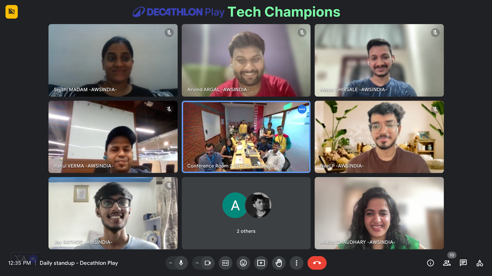 Decathlon PLAY daily standup